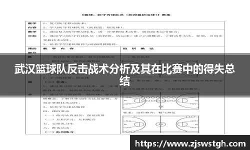 武汉篮球队反击战术分析及其在比赛中的得失总结